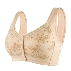 wireless wide shoulder plus size bra