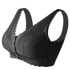 Thin Front Button Lightweight Push-up Comfortable Bra