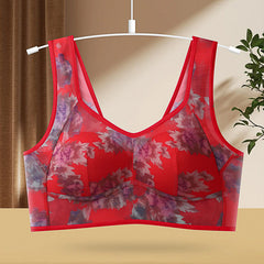 Women Ink Printing Vest Brassiere