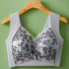 Lace Back Push-Up Anti-sagging Bra