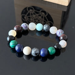 Multicolor Natural Gemstone Bracelet