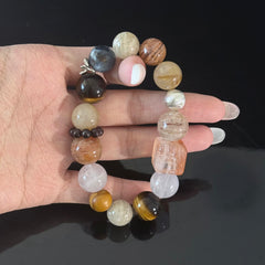 Leo Crystal Bracelet for Confidence, Abundance & Leadership Energy