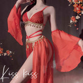 Lace-up Backless Chiffon Ancient Style Lingerie
