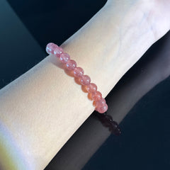 Strawberry Quartz Bracelet for Taurus