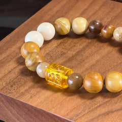 Low-Saturation Earth Tones | A Gentle and Luxurious Citrine & Multi-Gemstone Bracelet