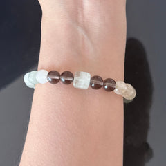 Aquarius Crystal Bracelet with Amazonite