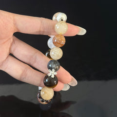 Leo Crystal Bracelet for Confidence, Abundance & Leadership Energy