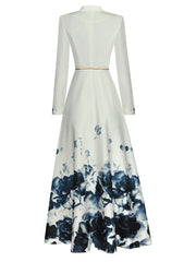 Timeless Elegance Belted Casual Dress