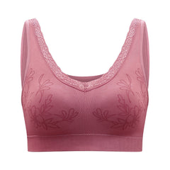 Soft Cup Seamless Push Up Lingerie Middle-Aged Women Underwear