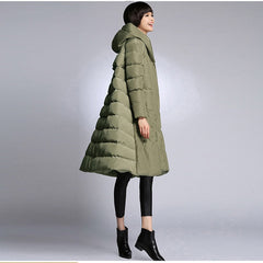 Big Hem Women's Down Parka Coat
