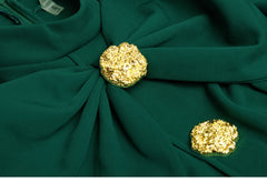 Bow Slim Women's Skinny Pencil Midi Dress