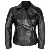 Charlotte Lambskin Leather Jacket