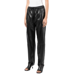 Fashionable Women's Leather Pants