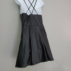 Genuine Sheepskin A-Line Slip Frock Dress