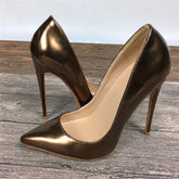 Glossy Patent Women's Stiletto Pumps