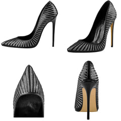 Versatile Glamour Stiletto Pumps