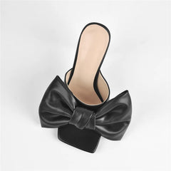 Cute Bow Peep Toe Sandals