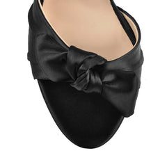 Strappy Bowknot Thin High Heels