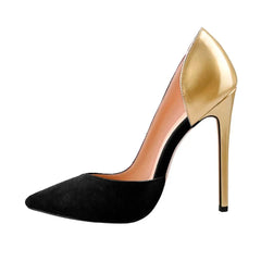 Sleek and Striking Stiletto Pumps