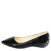 Pointed Toe Rivet Studded Flat Shoes