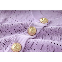 See-through Thin Knitting Cardigan