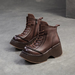 Fashion Fusion Leather Moccasins