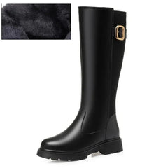 Stylish Warm Wool Long Boots