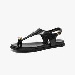 Elegant T-Strap Flip Flops Sandals