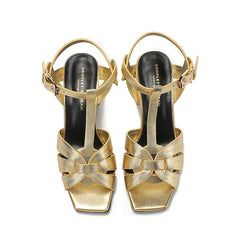 Stylish Square Toe Thick Heels