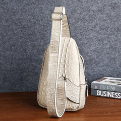 Keep You Accompanied Genuine Leather Crossbody Bag