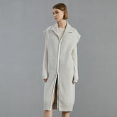Luxurious Cashmere Long Cardigan Sweater