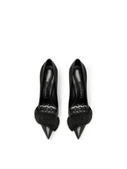 Refined Pointed Thin Heel Pumps