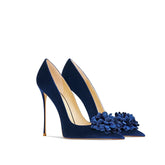 Elegant Pointed Toe Banquet Thin High Heels