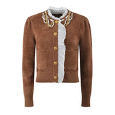 Trendy Long Sleeve Knitwear Cardigan