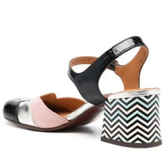 Open Toe Chunky Heels