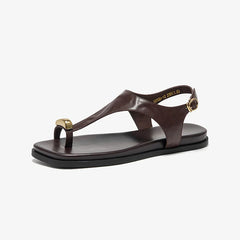Elegant T-Strap Flip Flops Sandals