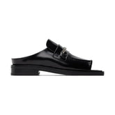 Square Head Open Toe Women's Half Slippers