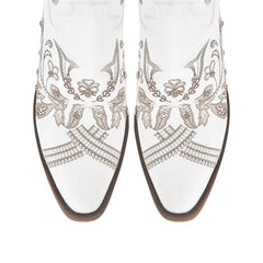 Pull-On Pointed Toe Western Long Boots