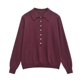 Elegant Wool Blend Pullover Sweater