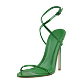 Peep Toe Ankle High Heels