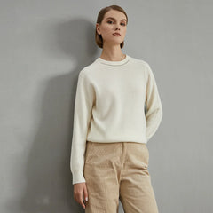 Experience The Elegance Wool Pullover Top