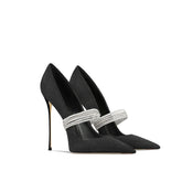 Refined Pointed Toe Stilettos Heels