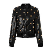 Heavy Rivet Black Jacket
