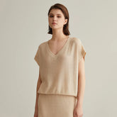 Silk Linen Pullover Sweaters