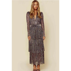 High Waist Trendy Commuting Dress