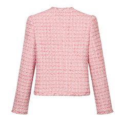 High-End Luxe Tweed Jacket