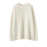 Elegant Twist Cozy Cashmere Sweater