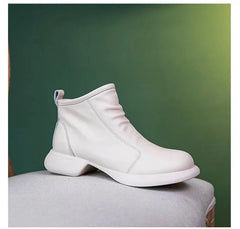 Soft Sole Motorcycle Ankle Booties