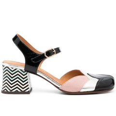 Open Toe Chunky Heels