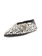 British Rhinestone Women Flats Shoes